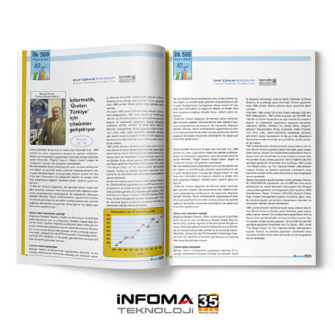 İnformatik, ‘Üreten Türkiye’ için çözümler geliştiriyor.