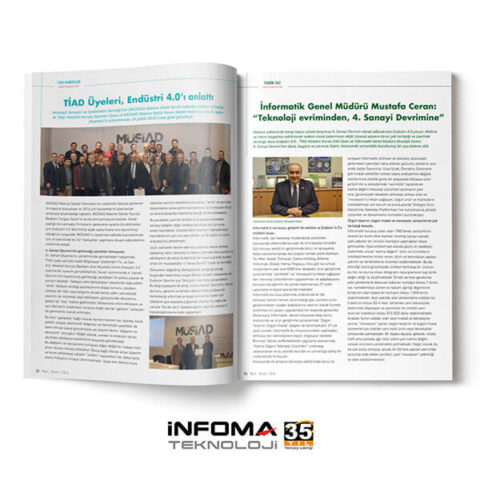 TİAD Üyeleri, Endüstri 4.0’ı anlattı
